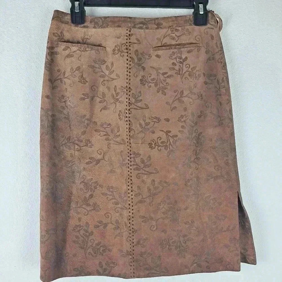 EUC Tyler Boe Leather Skirt Size 2 - Picture 1 of 8